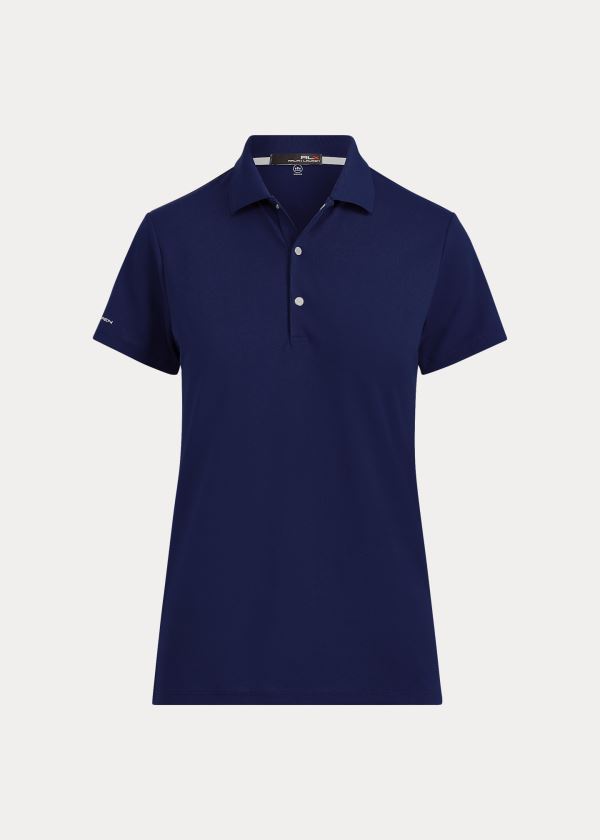 Polo Ralph Lauren Slim Fit Tech Pique Golf Mulher 93721-JGDL